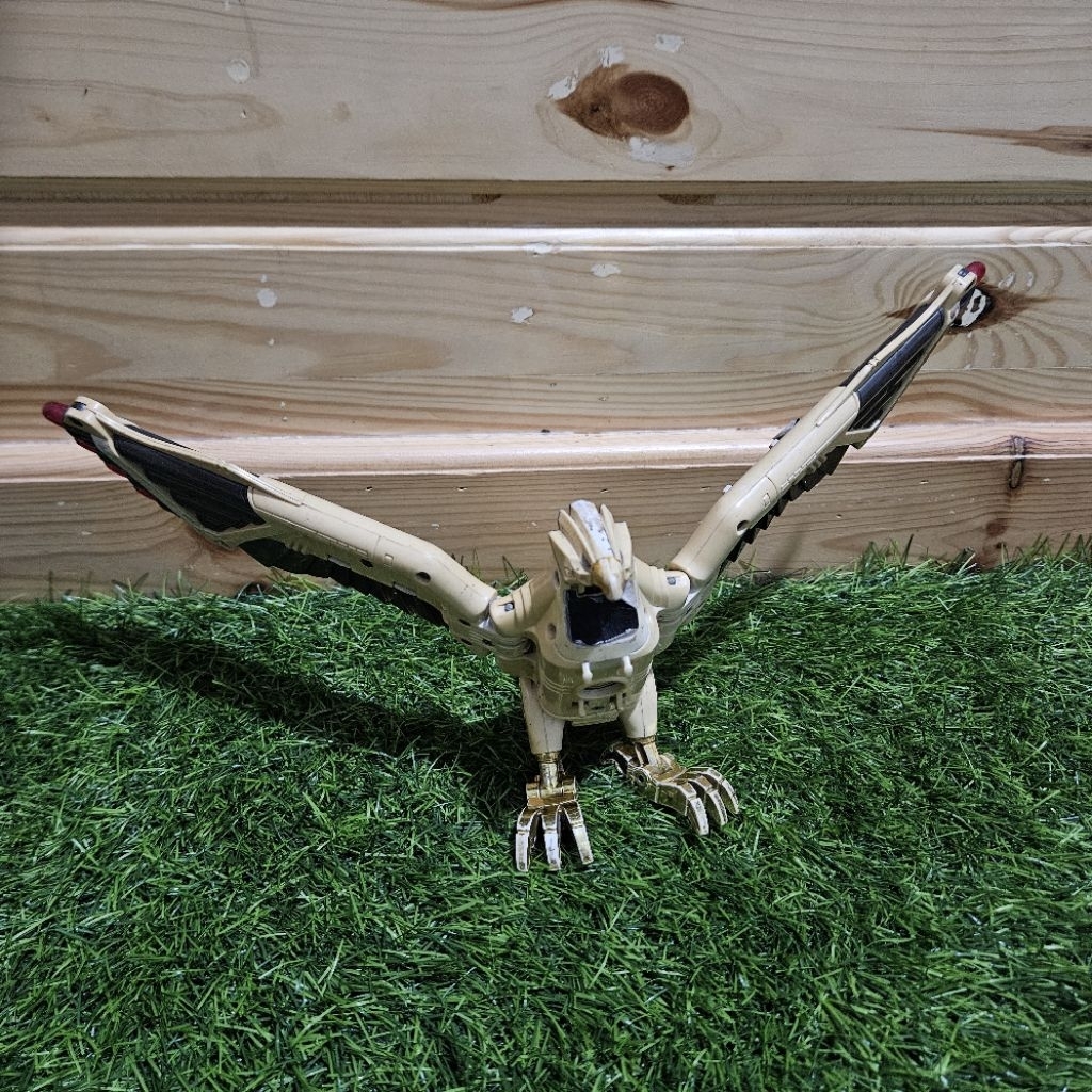 mainan megazord falcon zord bandai original bekas second