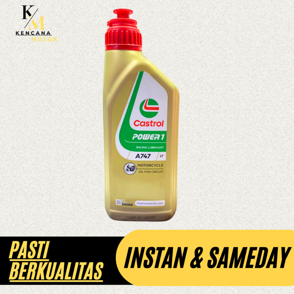 Castrol Oli Samping CASTROL A747 2T Power 1 Kompetisi Original