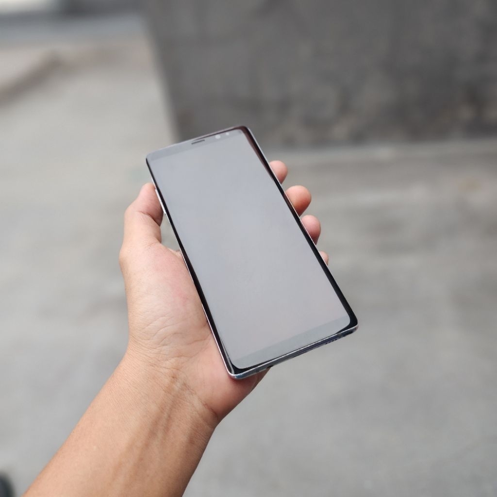 LCD SAMSUNG GALAXY NOTE 8 ORIGINAL FULLSET FRAME MINUS TOMPEL