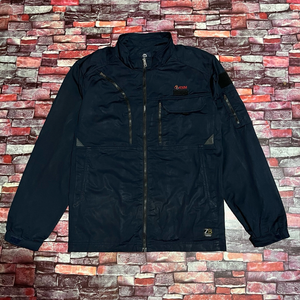 Jaket Casual Ziben ( Size XL || Lebar dada 62 CM Panjang 71 CM )