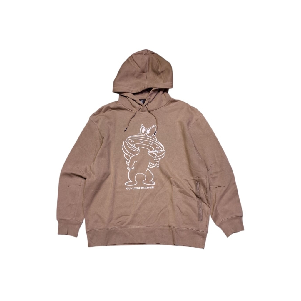 hoodie gu x undercover mantap mulus