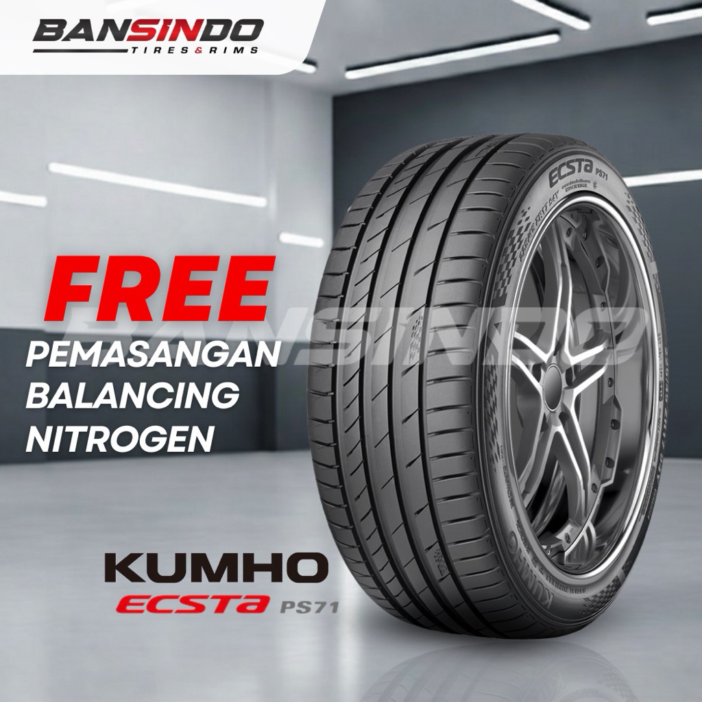 BAN MOBIL 235/60 R18 KUMHO ECSTA PS71 (MADE IN KOREA) PRODUKSI TAHUN 2024