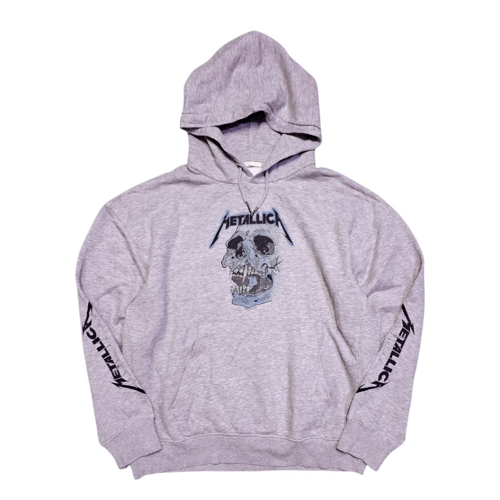 hoodie band metallica x gu mantap