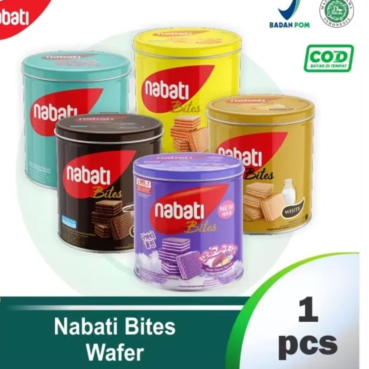 Nabati Betis Biskuit Wafer Kemasan Kaleng 287 gr