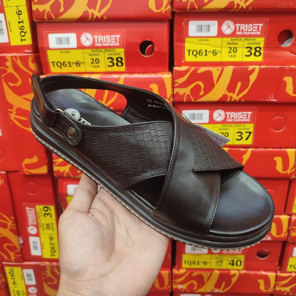 SANDAL TRISET TALI BELAKANG