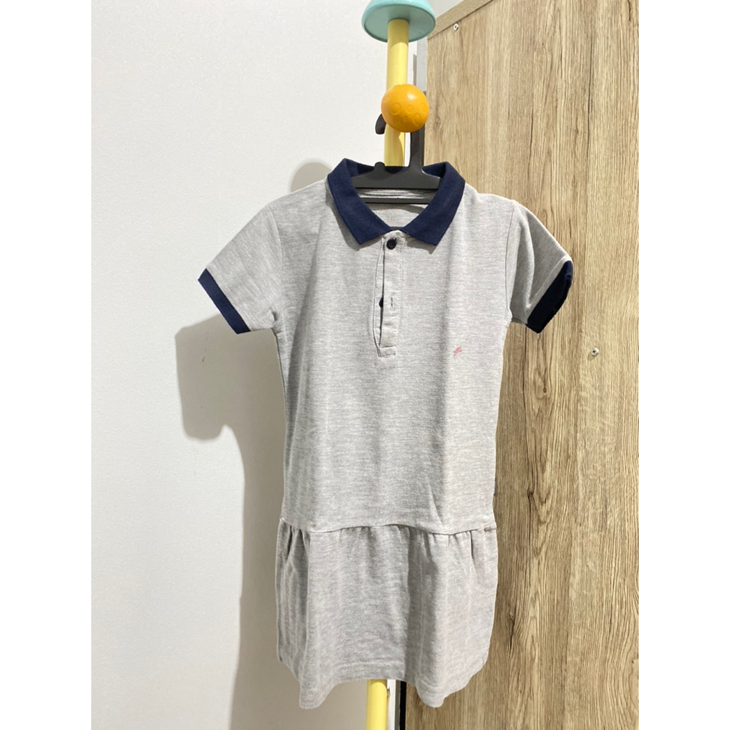 Preloved Dress Anak Polo Bahan kaos adem