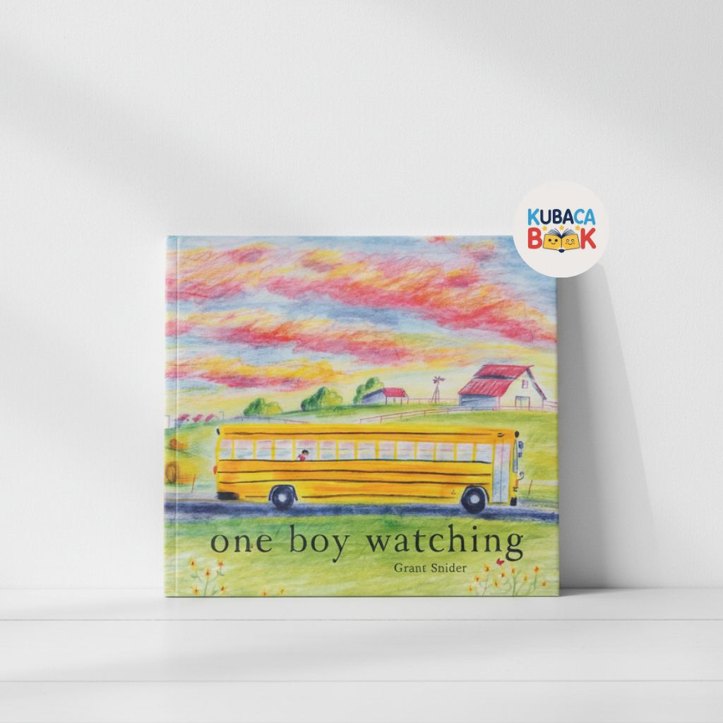 One Boy Watching – Buku Cerita Anak Tentang Observasi & Alam | Ilustrasi Lembut | Picture Book Hardc