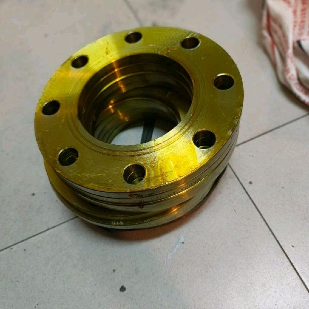 Flange JIS 10K 8" Inch Besi / Flange Carbon Steel JIS 10K Flange carbon kuning Besi 8" inch DN200