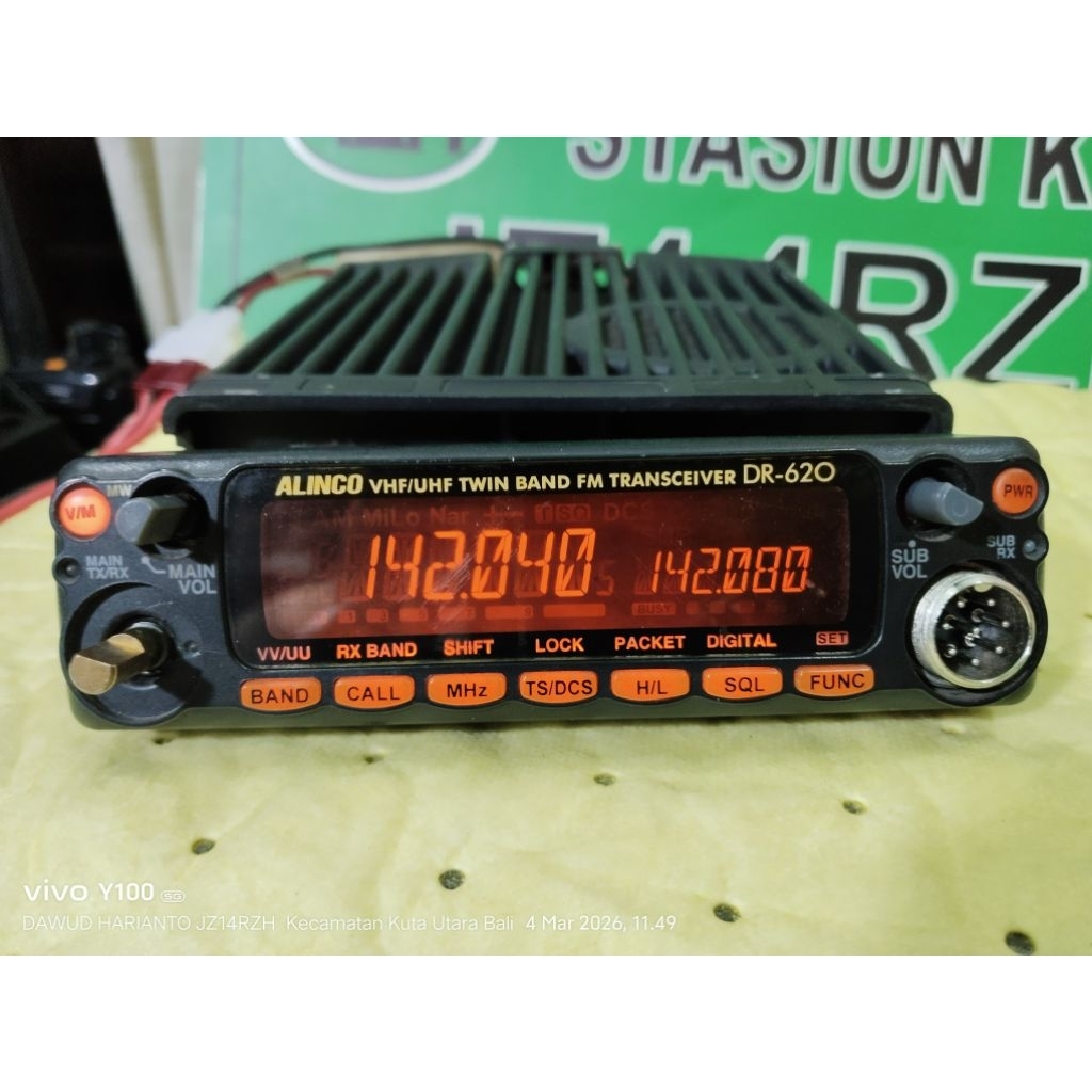 head unit Alinco dr620