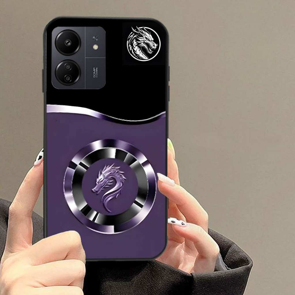 GK382  (XIAOMI REDMI 13C) Softcase Kaca REDMI 13C - Case REDMI 13C - Casing hp REDMI 13C - Case Hp R