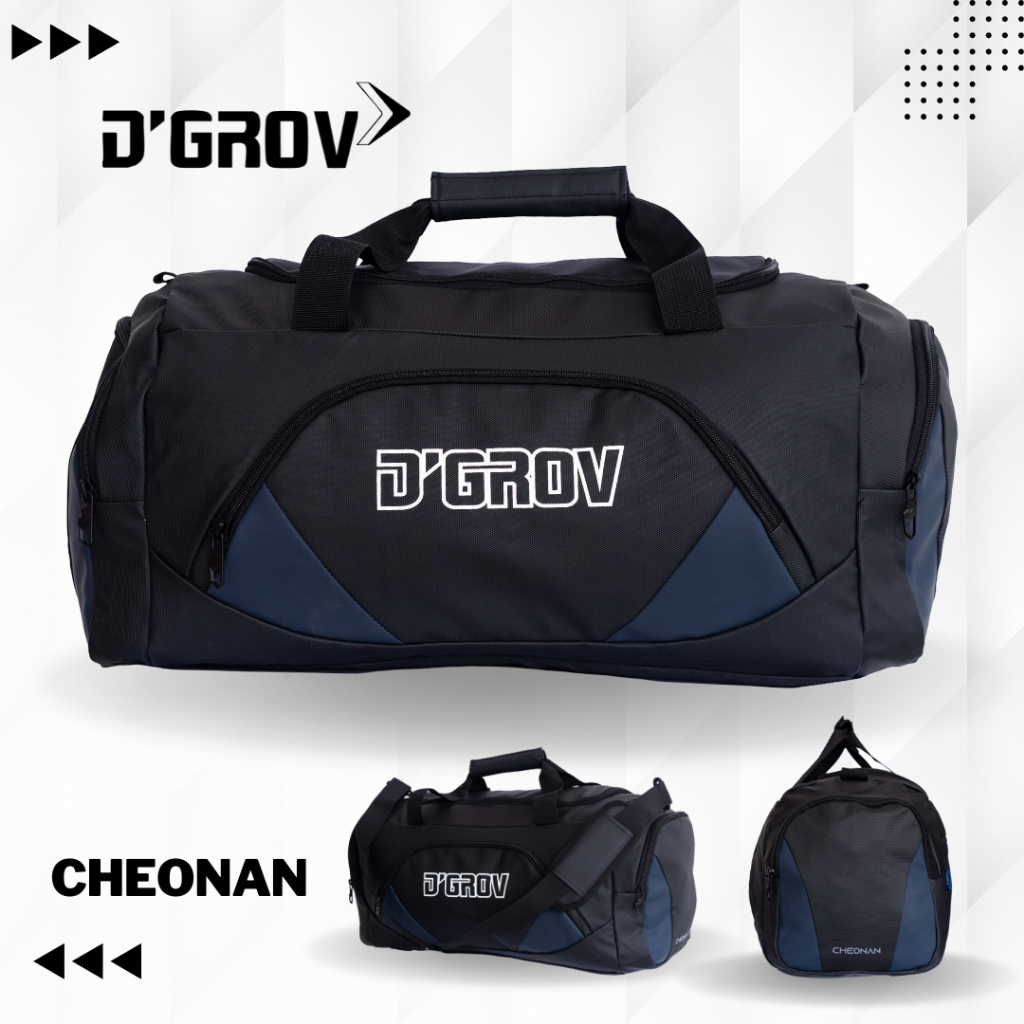 D'GROV CHEONAN Tas Mudik Pria Wanita Duffel Bag Besar Waterproof Anti Air Tas Pakaian Traveling Orig