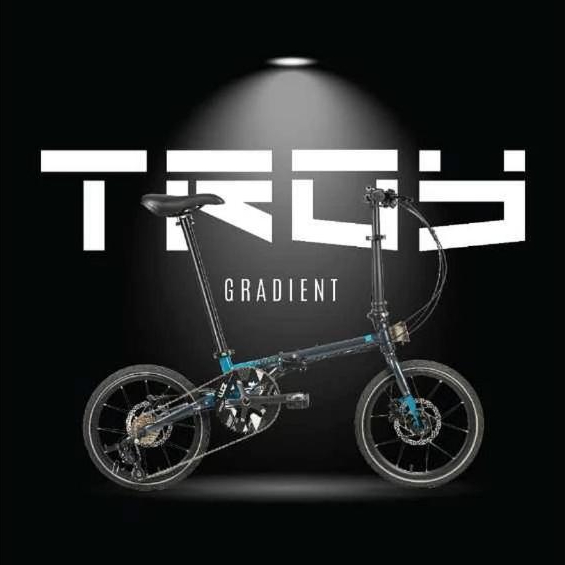 SEPEDA LIPAT 16 INCH GRADIENT BIKE TROY ELEMENT TROY 10 SPEED SUDAH JANGKRIK