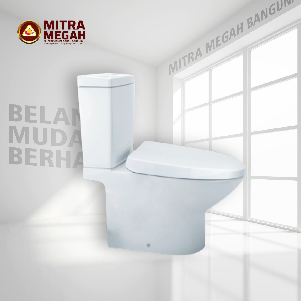 DUOBLOK-GB GBC-TS005 SYPHONIC TWO PIECE TOILET