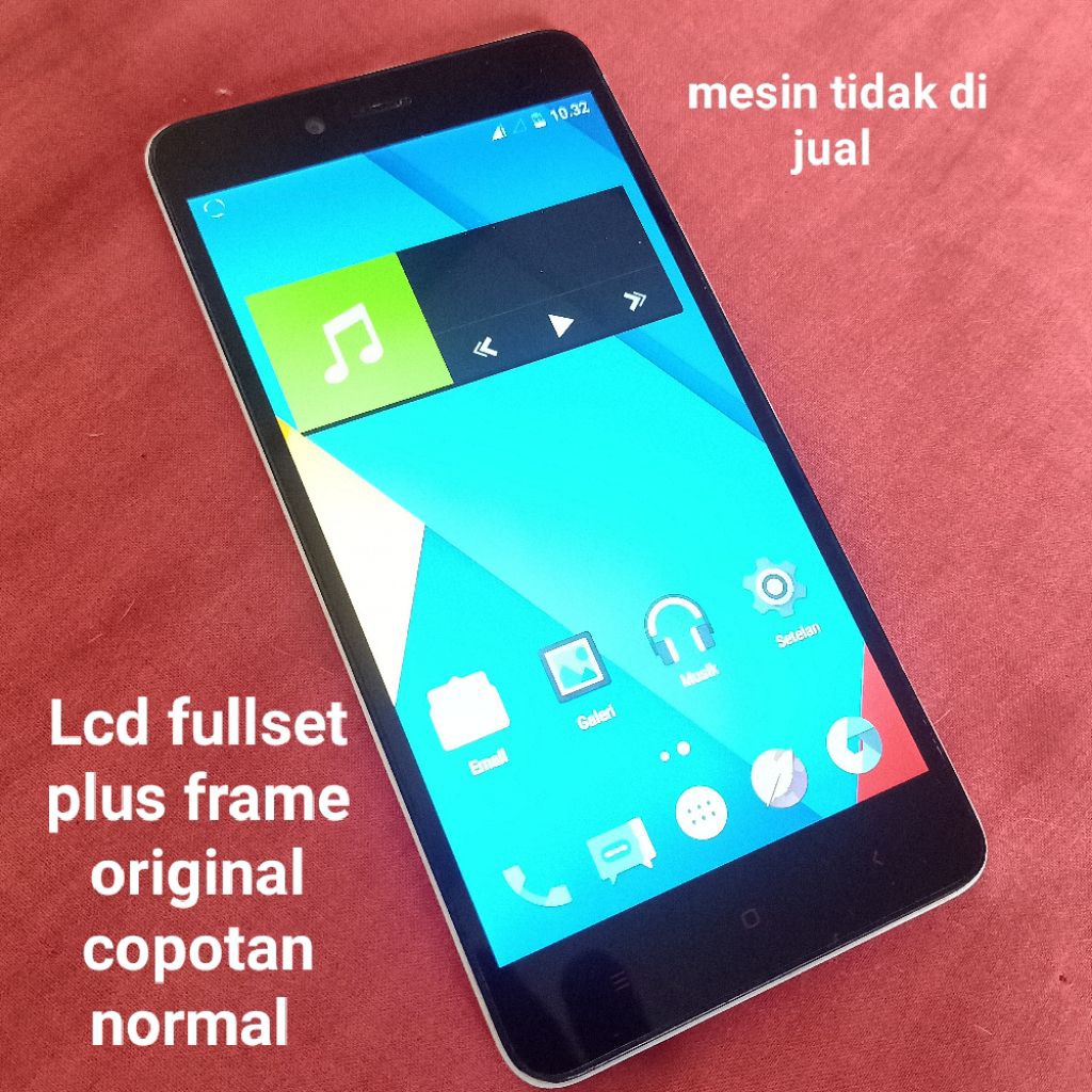 Lcd touchscreen Fulset Redmi note 2 Normal Original Copotan mulus Sesuai gambar ( MESIN & KOMPONEN T