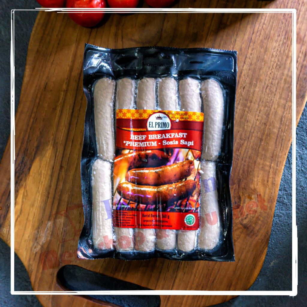 El Primo Beef Breakfast Sosis Sapi 360 gr