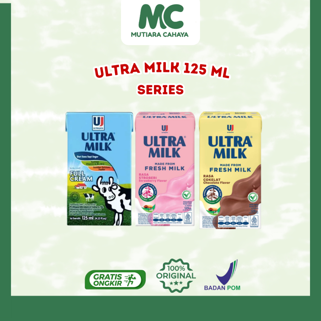 MC Official - Susu Ultra Milk 125 ML | Susu Kotak UHT