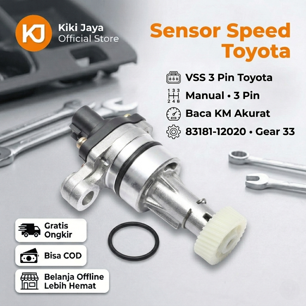 [KIKI] Sensor Speedometer Mobil Toyota Vios Limo Gen 1 2 Yaris Bakpao Soluna Great Corolla All New C