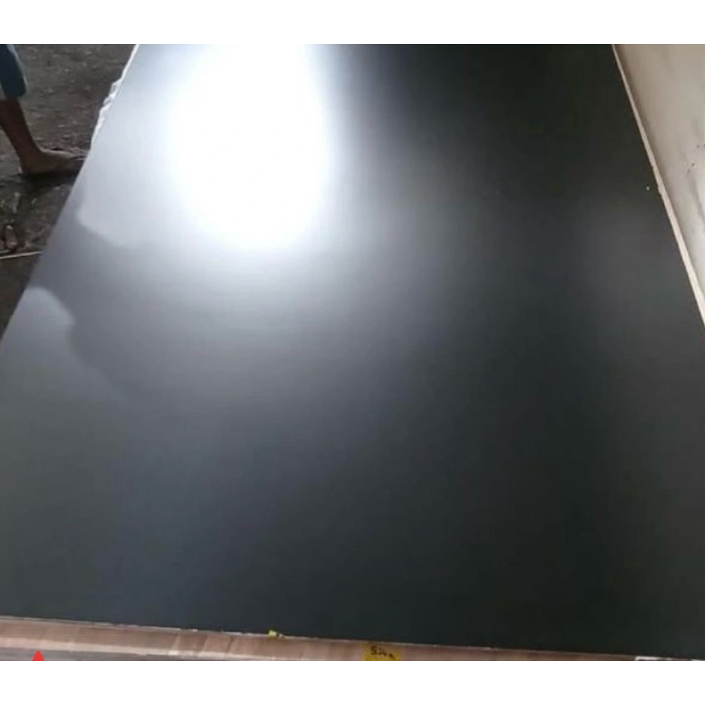 TRIPLEK MELAMIN HITAM 3mm MELAMIN DOFF HITAM MELAMIN KILAP HITAM 3mm 4x8