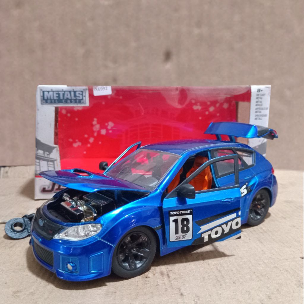 JADA 1:24 SUBARU IMPRESA WRX STI (BODY ONLY)