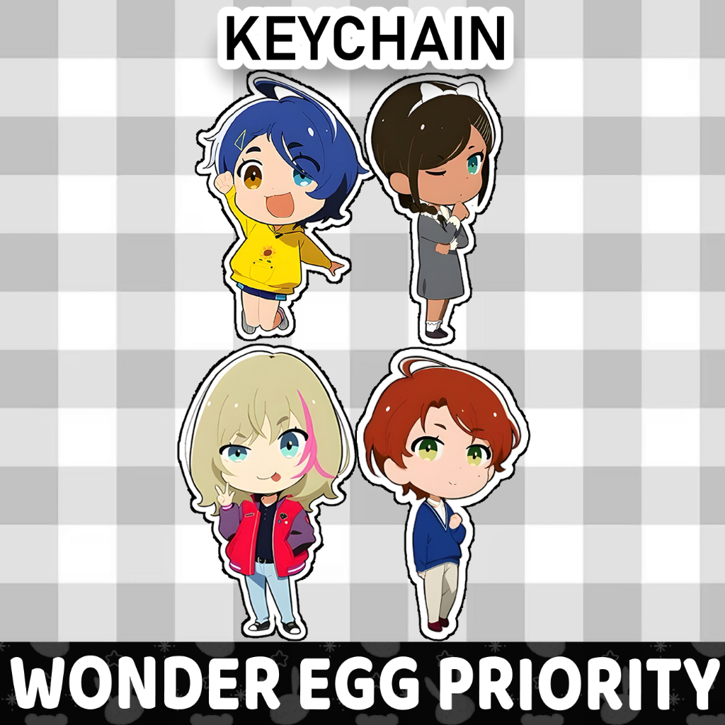 Ganci / Gantungan Kunci  ANIME WONDER EGG PRIORITY