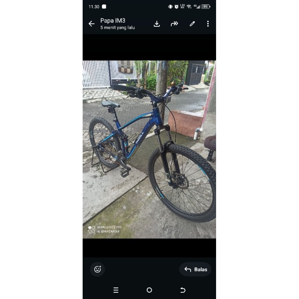 Sepeda MTB Thrill bekas