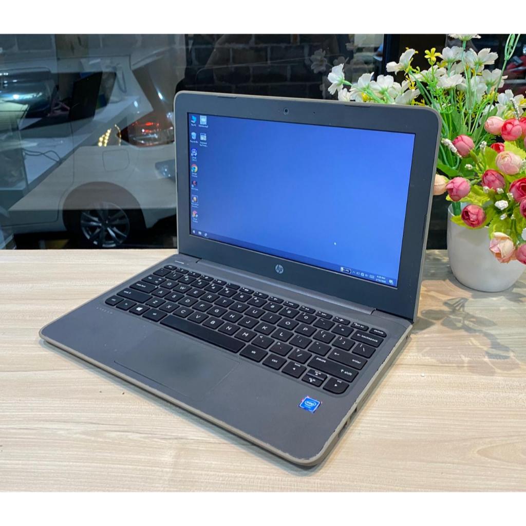 Laptop Mini Ringan Dibawa Kemana Aja HP Stream 11 Pro G5 Celeron N4000 4GB EEMC 64GB Normal