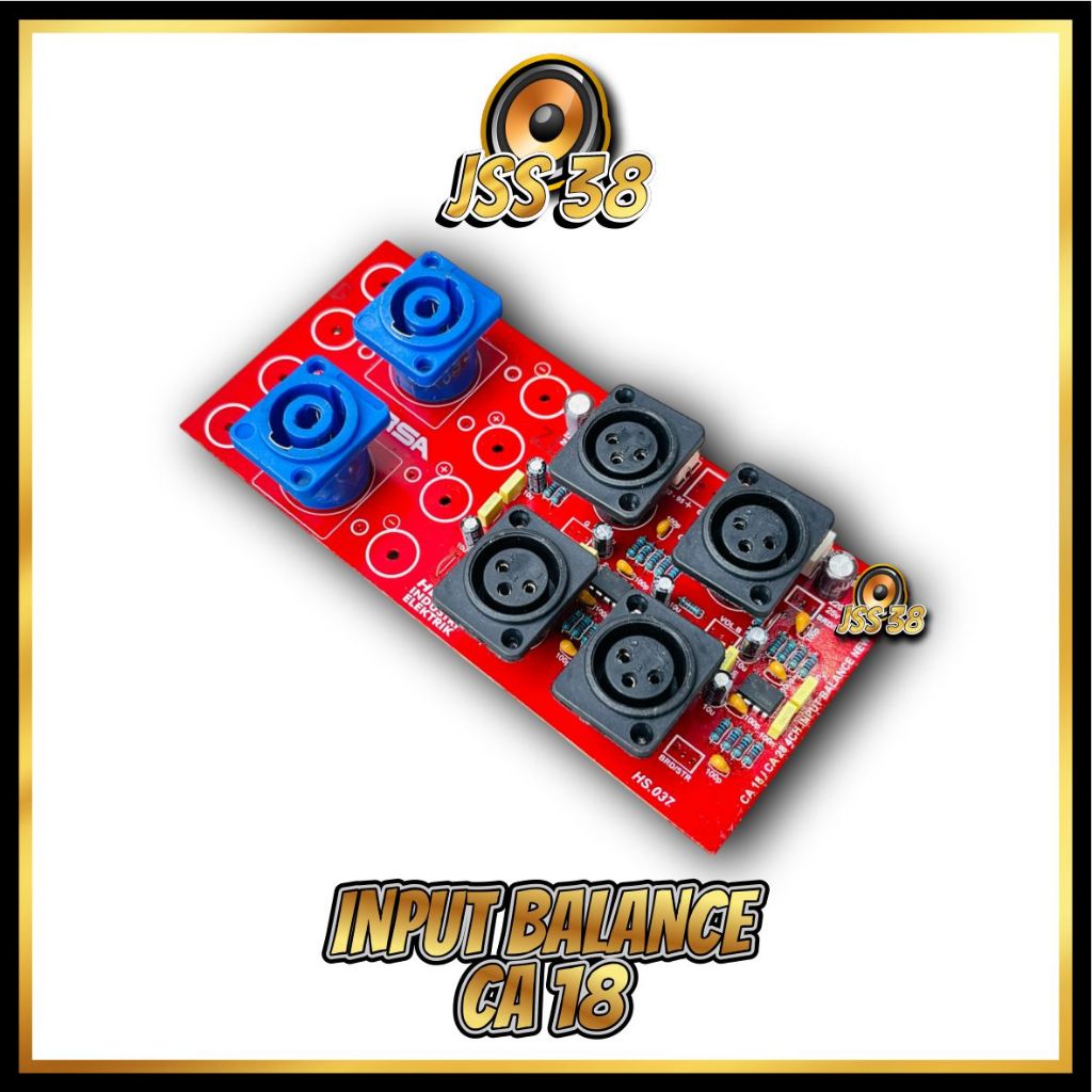 Input Balance CA 18 Belakang ups