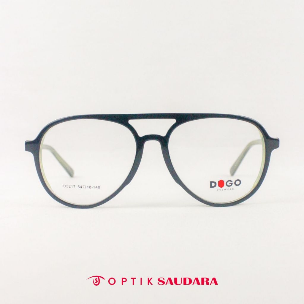Optik Saudara - Frame Bulat Dugo - Kacamata Pria Stylish F D5217 C5 54