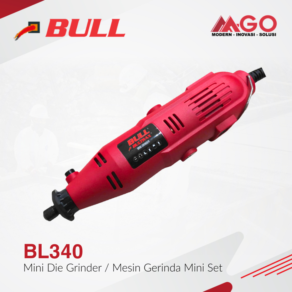 BULL Mini Grinder / Mesin Gerinda Mini Set BL 340