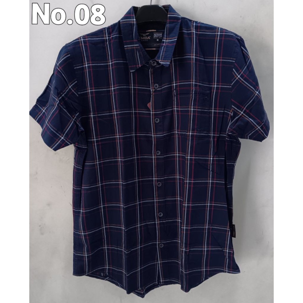 emba kemeja lengan pendek