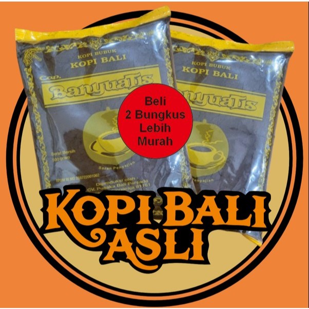 Kopi Bali Cap Banyuatis 500 Gram - Original Kopi Bali Cap Banyuatis
