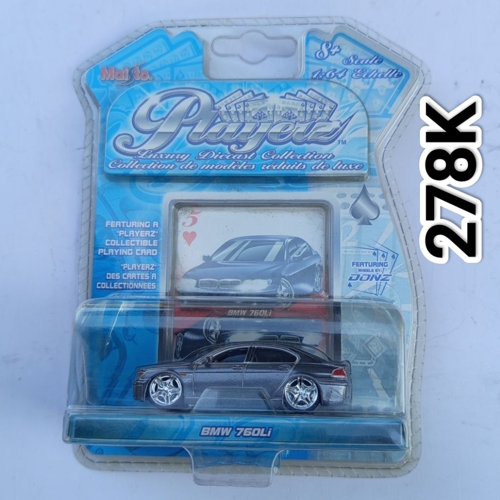 Diecast Maisto Playerz 64 BMW 760 Li