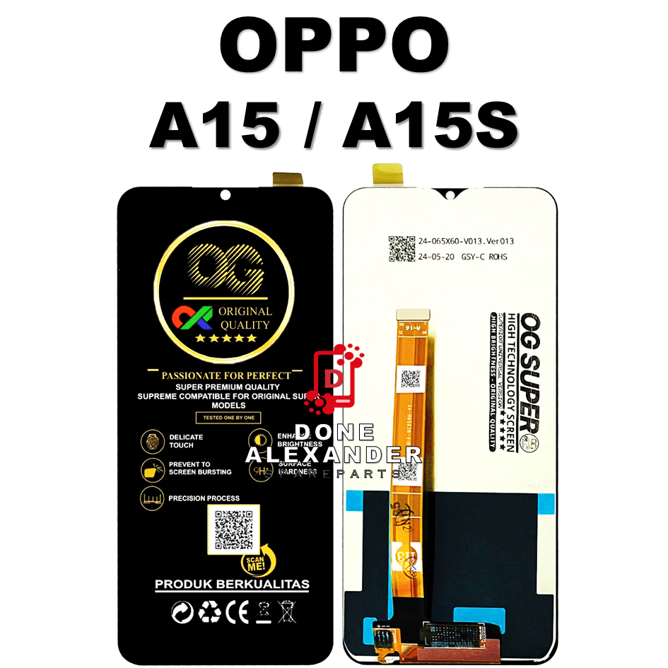 LCD TOUCHSCREEN OPPO A15 / A15S ORIGINAL 100% FULLSET