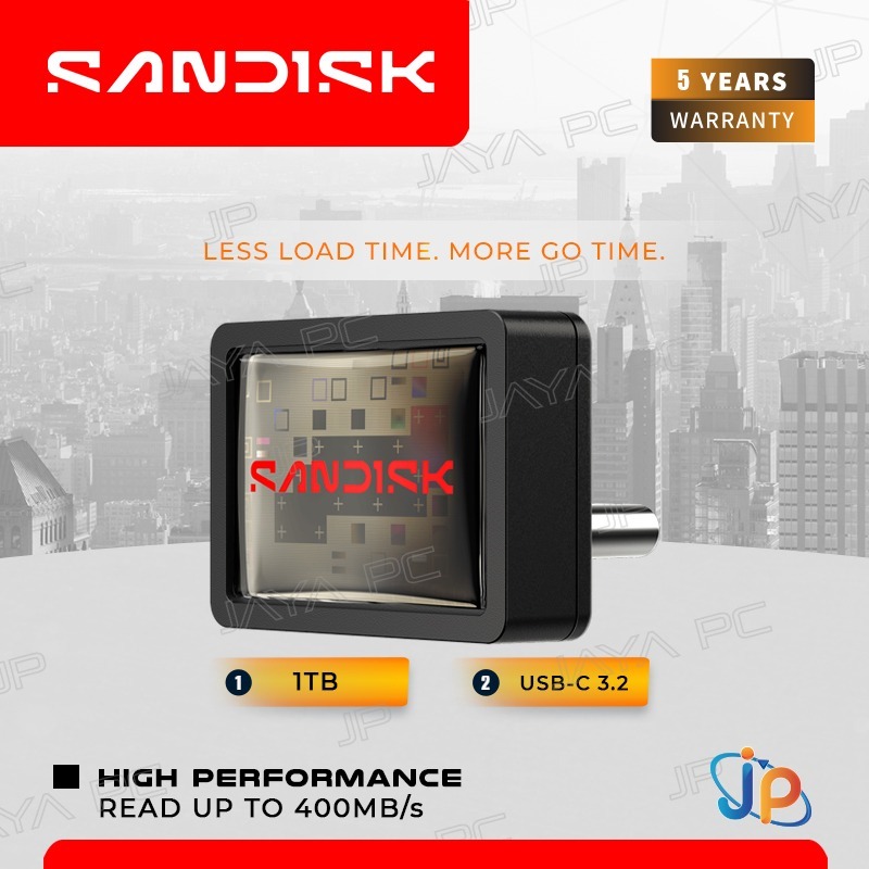 Sandisk Flashdisk Extreme Fit CZ530 1TB - 1 TB USB-C 3.2