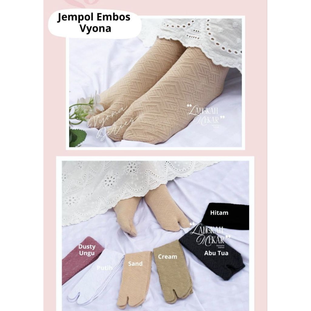 Kaos Kaki Sashee Jempol Vyona