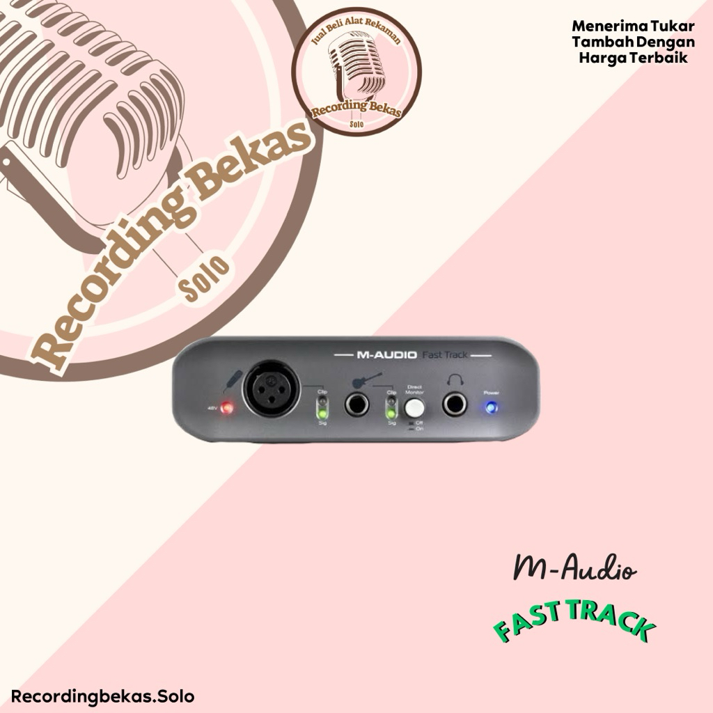 Soundcard M-Audio M Audio Fast Track