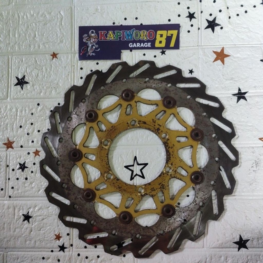 piringan variasi depan Yamaha Scorpio