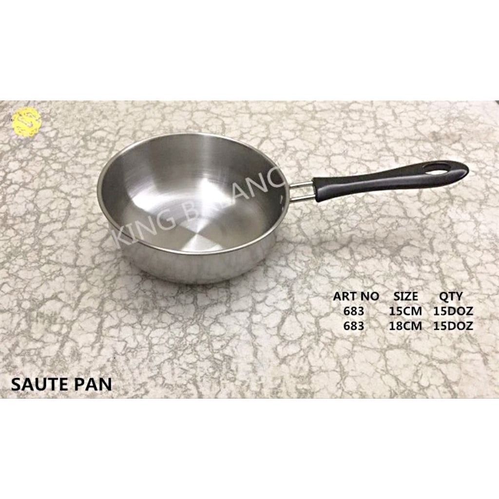 PANCI BMW STAINLESS STEEL 16 CM/ PANCI MIE / PANCI SUSU STAINLESS 15 CM