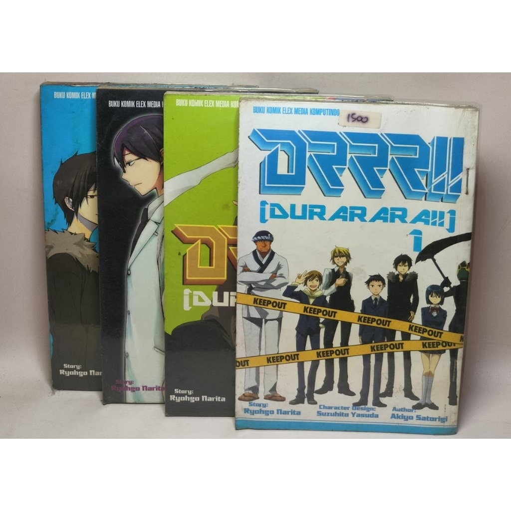 Komik DRRR Durarara Set 1-4 Tamat