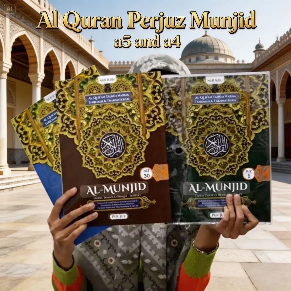 Al Quran Per Juz / Al-Quran mujazza tajwid warna terjemah latin / Al Quran Perjuz Al Munjid