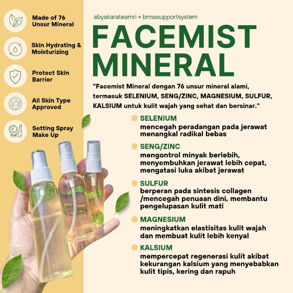Facemist mineral