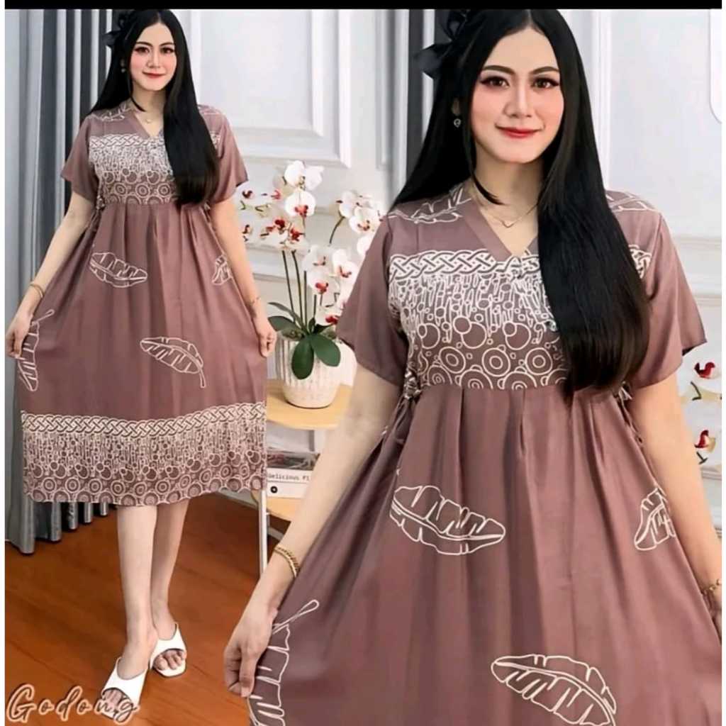 daster jumbo motif homewear