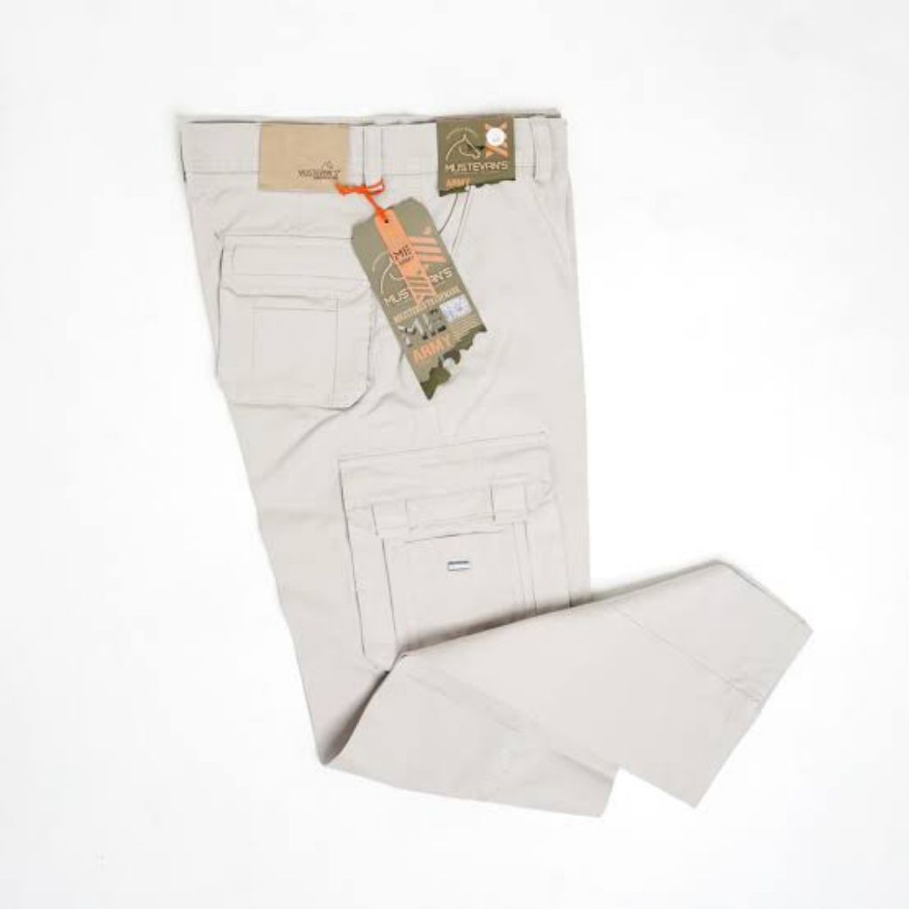 Celana MustEvans panjang cargo(ready banyak)