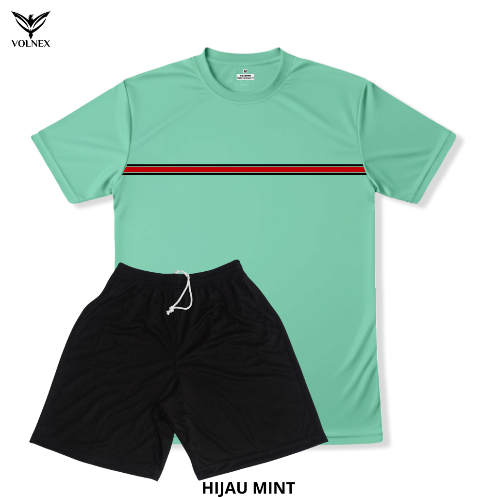ENX SPORT Set Olahraga Sepak Bola, Futsal, Bulutangkis/ Seragam Olahraga DryFit SETOBL-PL003