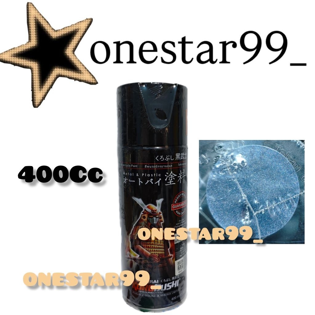 Pilok Pilox Pylox Cat Samuraipaint Dark Bluish Grey Y367 Abu Tua Metalik Glossy Samurai Spray Paint 