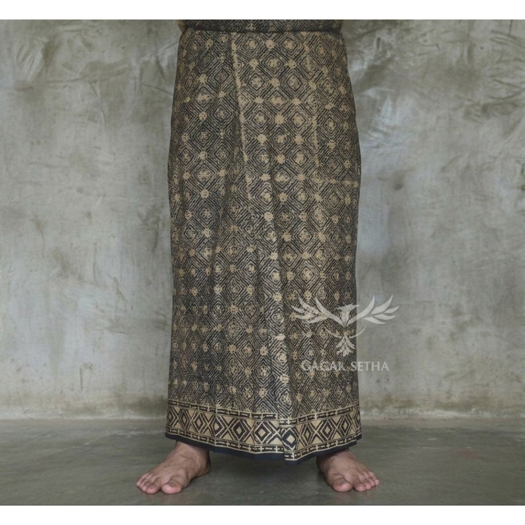 GAGAK SETHA - Sarung Batik Cap Tradisional - Glombang
