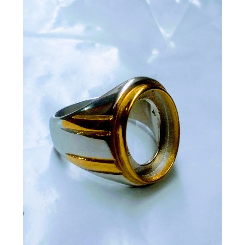 RING EMBAN CINCIN TITANIUM 12X16