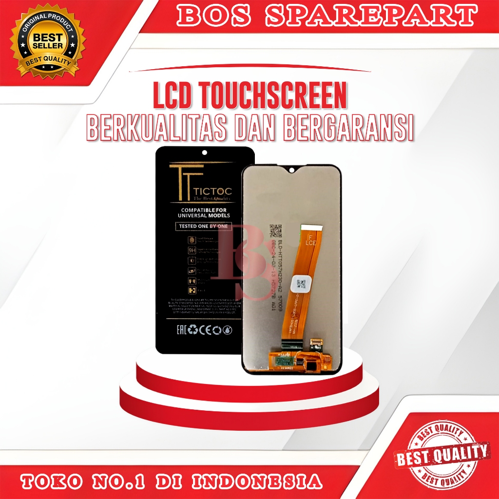 LCD TOUCHSCREEN SAMSUNG A01 / A015F   (CONNECTOR SMALL)