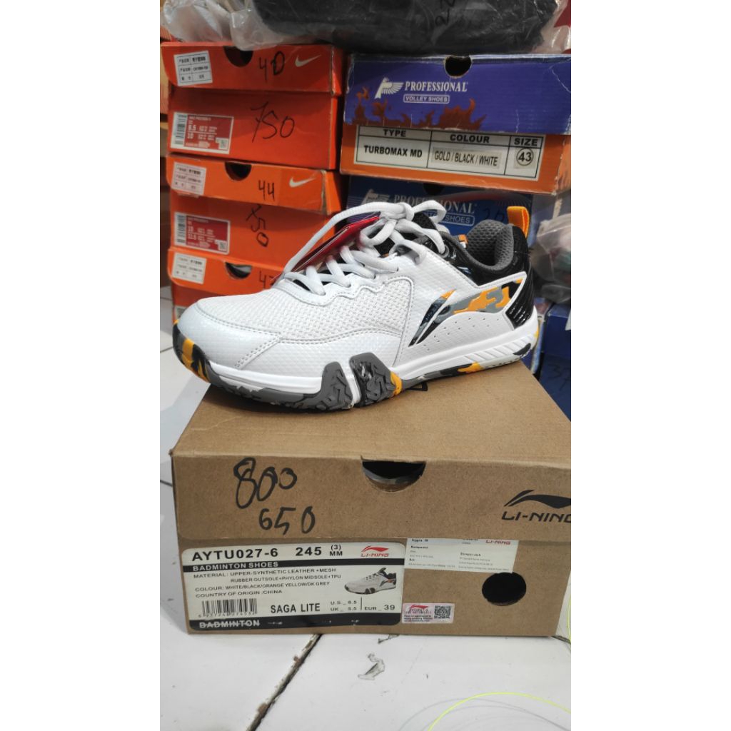 Sepatu Badminton Lining Saga New Lite