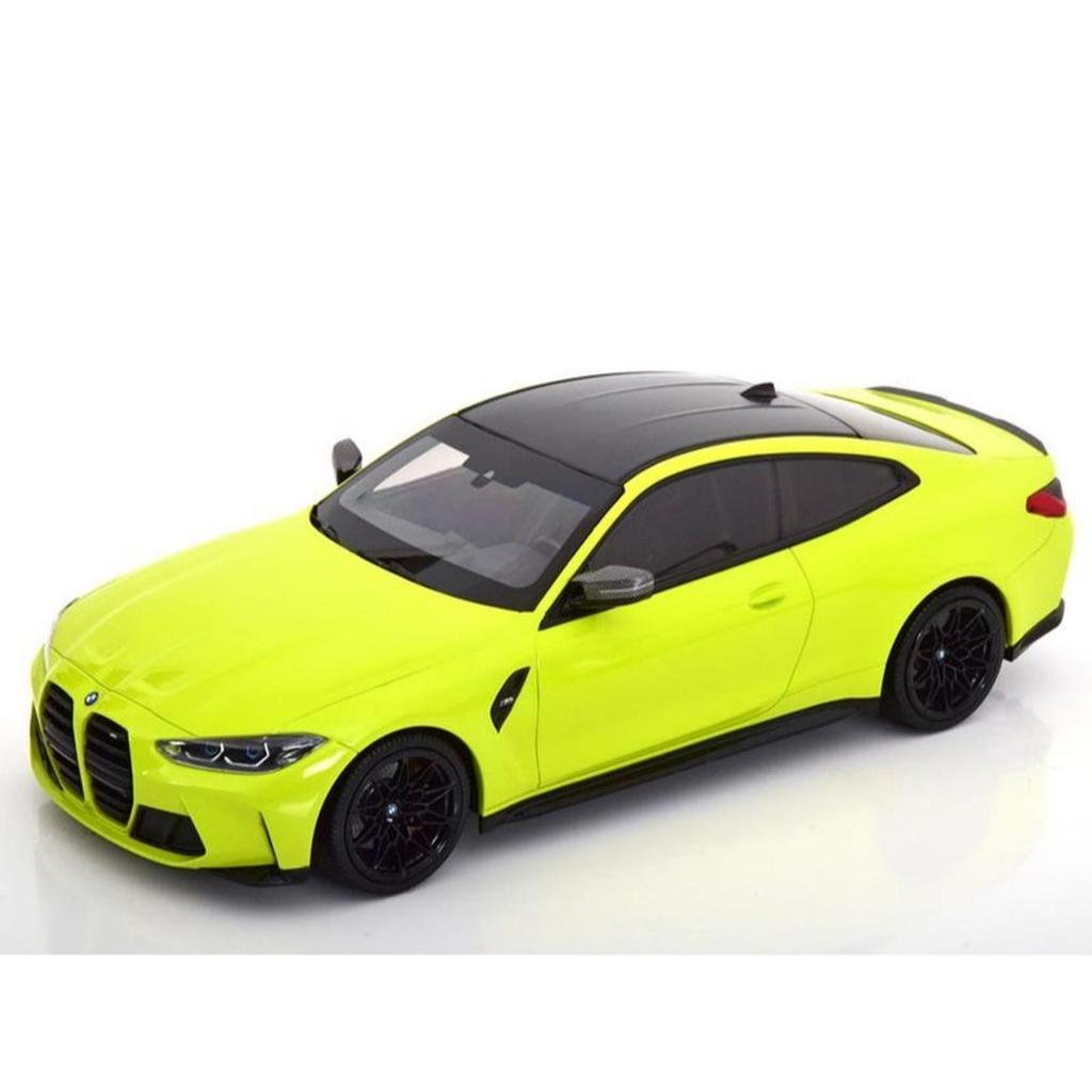 1:18 BMW G82 M4 Sao Paulo Yellow Miniatur Diecast by MINICHAMPS